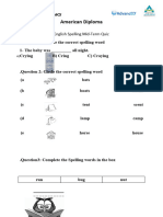 English Grammar and Phonics Mid-Term Revision