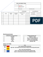 Risk Assessment Form