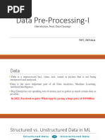 4 - Data Pre-Processing I