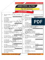 Adjective (Top 100 Question) Revision Batch