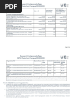 2022 2023 SETU Waterford PG Fee Schedule