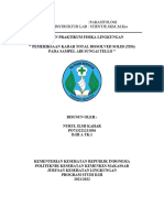 Mata Kuliah: Parasitologi Dosen Pengajar / Instruktur Lab: Stientje, Skm.,M.Kes