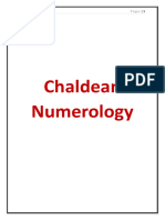 Chaldean Numerology Guide