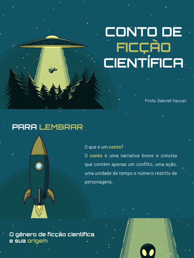 Conto de Ficção Científica | PDF | Ficção científica | Science