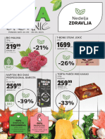 Organic Katalog - Nedeljna Akcija - 22-28.9.23 - Jednolist