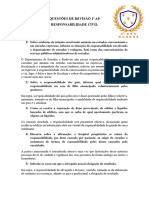 Questões de Revisão - Resp. Civil 2 Ap