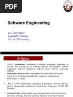 BCA Software Engineering 1-5 Unit