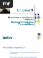 Cap II a Finitude e a Temporalidade