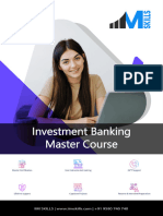 Investment Banking Course Brochure
