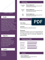 SlideEgg 86444 Resume PowerPoint A4