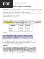 01 Merger and Acquisition QA