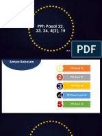 PPH Pasal 22, 23, 26, 4 (2), 15