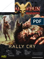 Shadowrun 4E - Missions - Rally Cry (Buried Underground, Part 2)