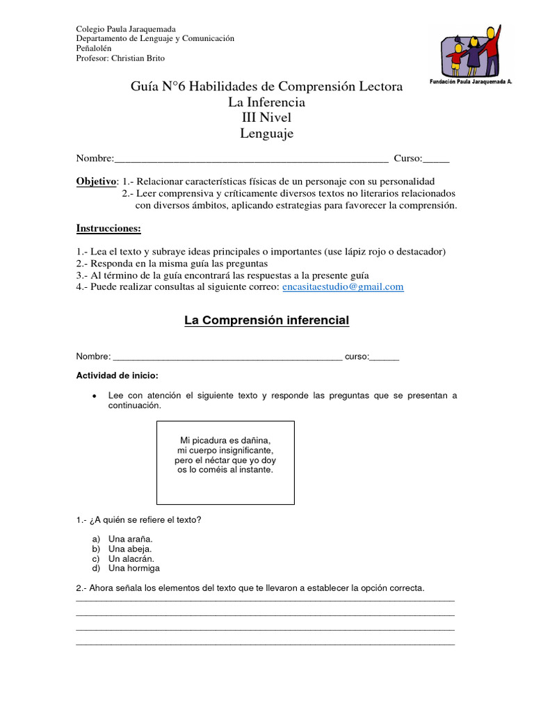 III Nivel Guia Inferencia | PDF | Inferencia | Razonamiento deductivo