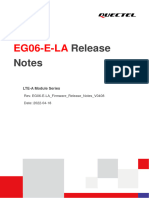 Quectel EG06-E-LA Firmware Release Notes V0408