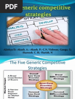 The Five Generic Competitive Strategies