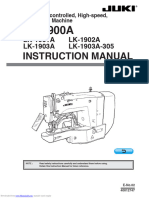 Instruction Manual: LK-1901A LK-1902A LK-1903A LK-1903A-305