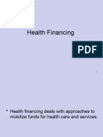 Financing Health Care System - 2023
