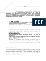 Contrato de Factoring para Una PYME Colombiana