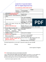 KPCL-Supplier Registration Form