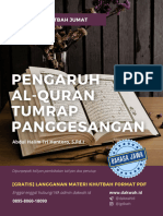 Khutbah Jumat Bahasa Jawa V September 2021 Pengaruh Al Quran Tumrap Panggesangan Dakwah Id