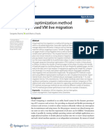 A Three Phase Optimization Method For Precopy Base