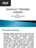 Download Manfaat Terumbu Karang  Power Point by Endriko Takasenggehang SN67272448 doc pdf