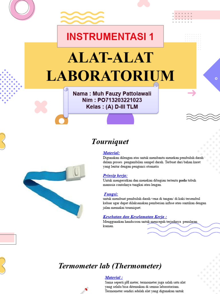 Alat Lab untuk Mahasiswa TLM | PDF | Kesehatan Holistik