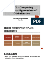 IM02 - Theoretical Approaches of Globalization