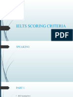 Ielts Scoring Criteria