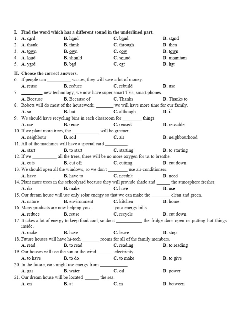 Anh 6 - Conditionals Type 1 | PDF