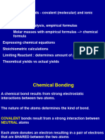 Lecture 3 Chemical Bonding, Periodic Table and Naming Compounds