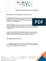 Modelo Padrão de Contrato de Trabalho Voluntário