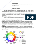 Círculo cromático & combinações de cores – Letícia Tostes