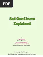 Download Sed One-Liners Explained preview copy by Peteris Krumins SN67273269 doc pdf