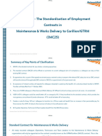 4 Appendix C Clarification of The Standardisation of Employment Contracts in Maintenance Works Delivery To Carillion - GTRM Imc25