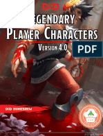 Legendary Player Characters Latest Version