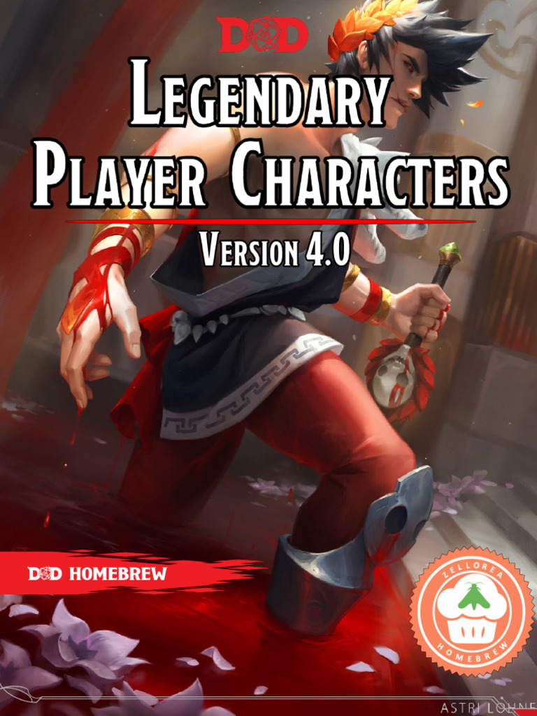 Legendary Player Characters Latest Version | PDF | Dungeons & Dragons ...