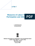 NCEUS - Working Paper 1 - Measures of Labour Force Participation and Utilization