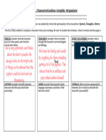 Steal Characterization Graphic Organizer 1