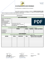 Formato Censo Poblacional Conjuntos Residenciales Conjunto Residencial Caobo P.H