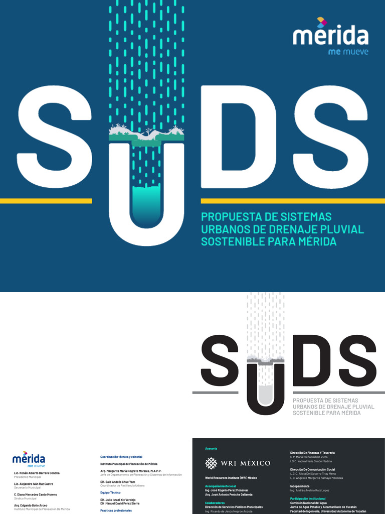Sistemas Urbanos De Drenaje Pluvial Sostenible Para Mérida Pdf Agua