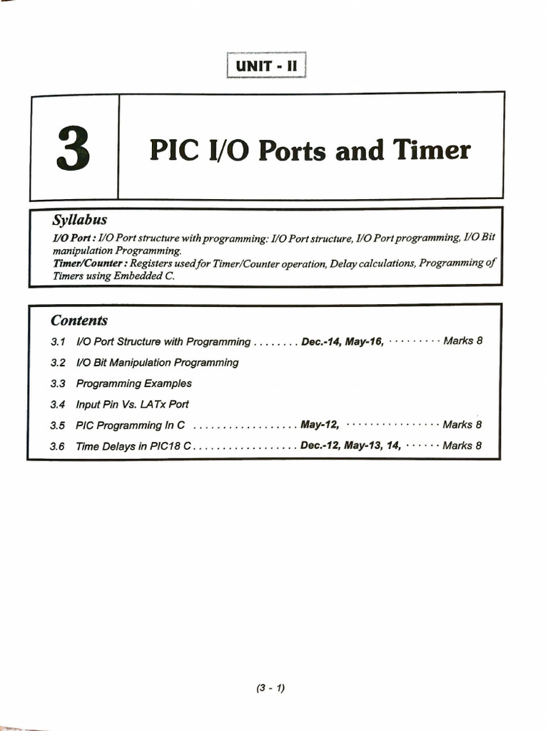 Technical PA Unit02 | PDF