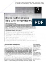 Diseño y Administración de La Cultura