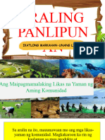 Araling Panlipunan - Q3-Week-1