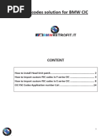 F30 Coding Reference Guide v1.4 | PDF | Headlamp | Seat Belt