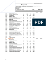 Presupuesto Modificado