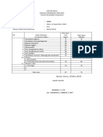 Daftar Nilai Sementara