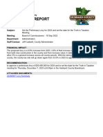 Hubbard County Payable 2024 Preliminary Levy Chart