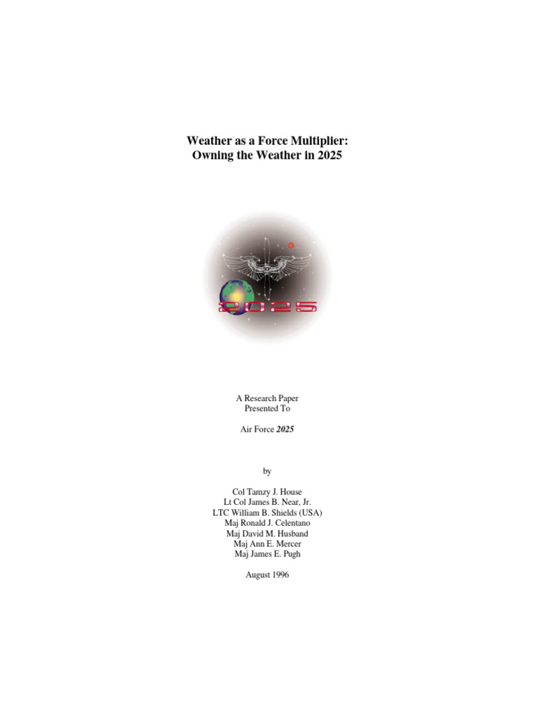 Owning the Weather 2025 PDF